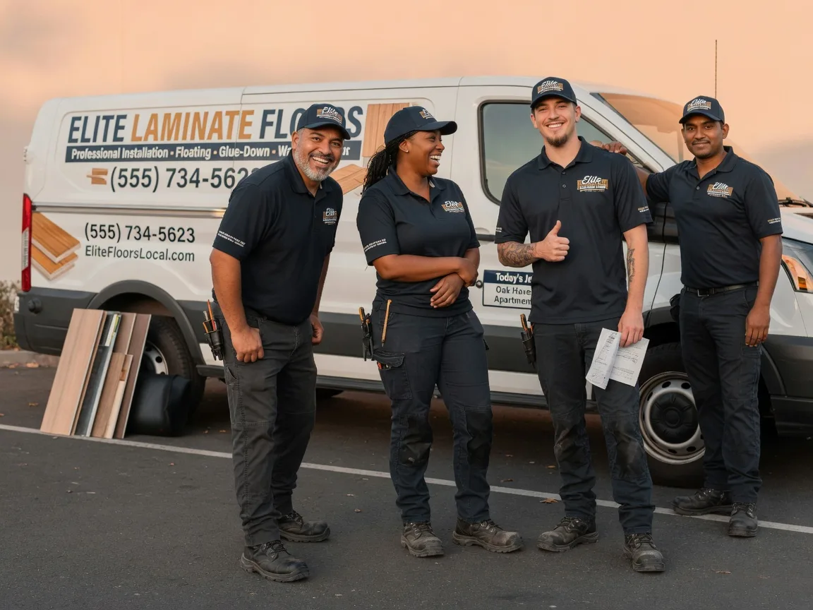 Laminate flooring installation company in Okreek, SD